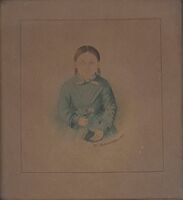 Heinrich Rottensweiler (1834–1893): Bildnis eines Mädchens