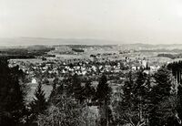 Hinwil vom Tarn aus, 1938