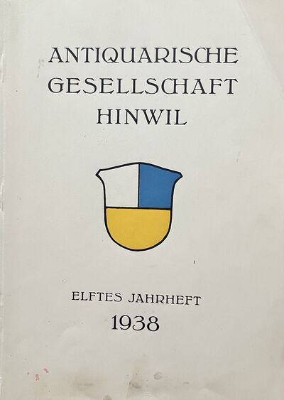 Foto des Mediums (Einband) von „1938 Elftes Jahrheft“
