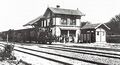 erster Bahnhof von Hinwil 1877