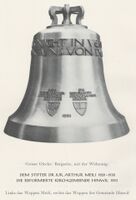 Grosse Glocke der reformierten Kirche Hinwil, 1953