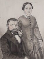 Johannes Suter-Schoch (1823–1890) mit Ehefrau Kathrina