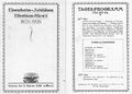 Festprogramm 1926