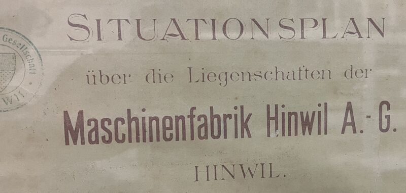 Datei:19300228 Situationsplan Liegenschaften Maschinenfabrik Hinwil.jpeg
