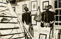 Rüstkammer im Ortsmuseum Hinwil, ca. 1940