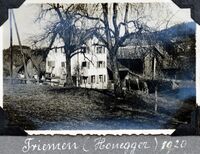 Triemenweg 1, 1920 (abgebrochen)