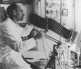 Albert Walder im Studio, 1962