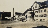 Dorfplatz Hinwil, 1928