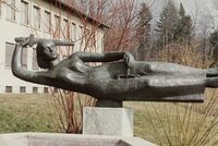 Brunnenfigur Justitia, 1985