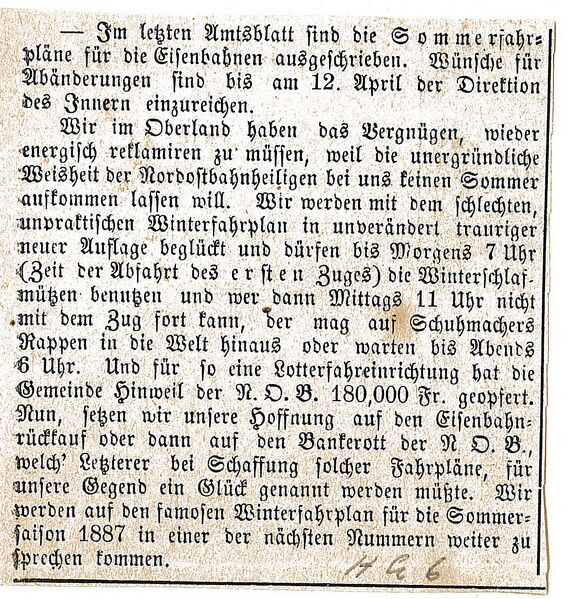 Datei:Zeitungstext Fahrpläne NOB.jpg