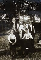 Pächterfamilie Nölly, Bachtel, 1927