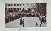 Vereidigung der Ortswehr Hinwil, 1940