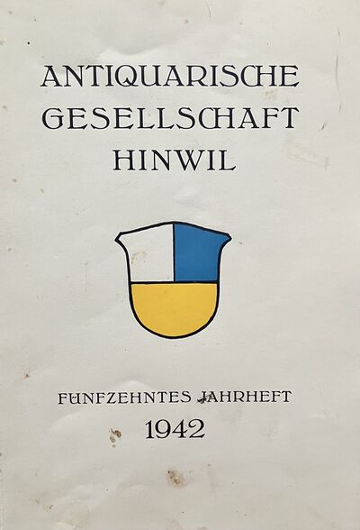 Foto des Mediums (Einband) von „1942 Fünfzehntes Jahrheft“
