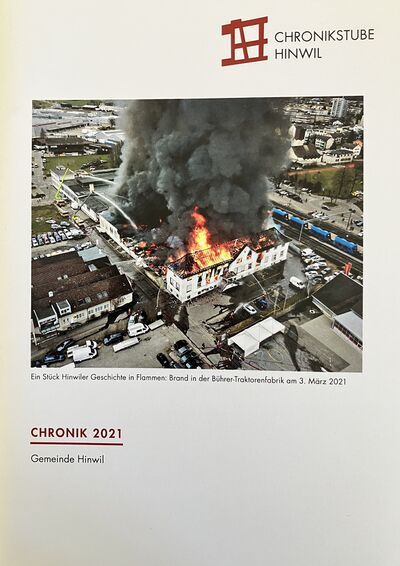 Foto des Mediums (Einband) von „2021 Jahreschronik Hinwil Kurzfassung“