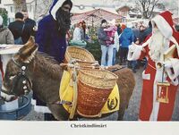 am 20. Christchindlimärt des Gewerbevereins Hinwil, 28. 11. 2010