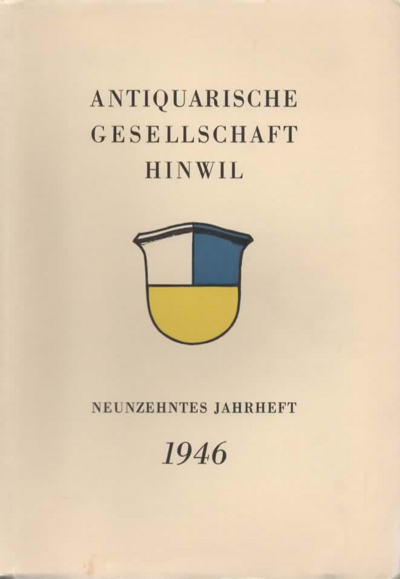 Foto des Mediums (Einband) von „1946 Neunzehntes Jahrheft“