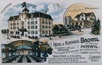 Hotel Bachtel Hinwil 1907
