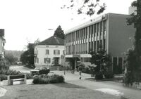 Bahnhofstrasse 10 (rechts) und 14 (Mitte), 1978