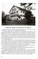 Portrait der Firma Stahel & Köng von 1944