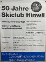 50 Jahre Skiclub Hinwil, 1981