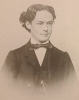 Arnold Näf (1834–1902) als Student, undatiert