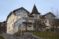 Das ehemalige Kurhaus Girenbad von Süden, 2025