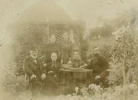 Familie J. Suter, Wernetshausen, um 1885