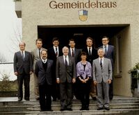 Gemeinderat Hinwil 1986–1990