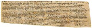 Vergabungsurkunde des Landbert ans Stift St. Gallen, 745