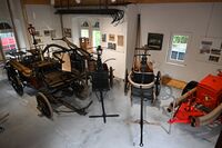Spritzen im Erdgeschoss des Feuerwehrmuseums