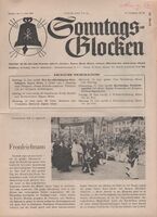 Sonntags - Glocken, Ausgabe für das linke Zürichsee-Ufer, Nr. 24, 1954
