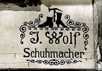 Aufschrift Untere Bahnhofstrasse 3, 1967