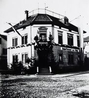 Bahnhofstrasse 18 Hinwil, Restaurant Feldegg, 1901