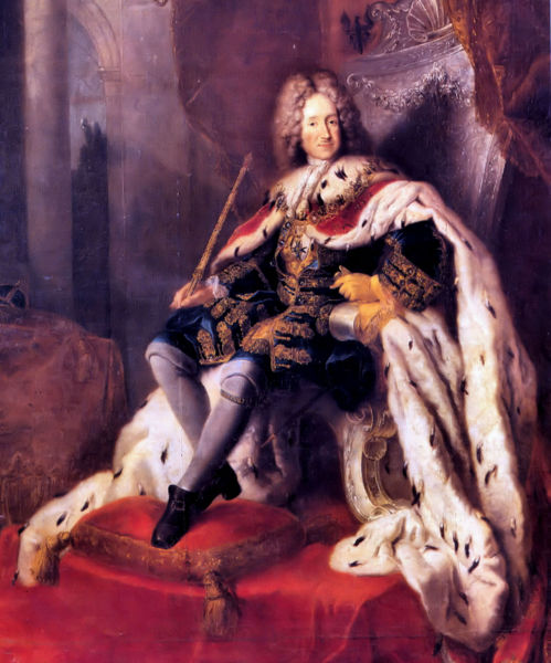 Datei:König Friedrich I., Öl auf Leinwand, von Friedrich Wilhelm Weidemann.jpg