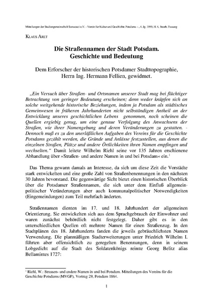 Datei:Klaus Arlt Straßennamen der Stadt Potdam.pdf