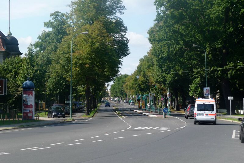 Datei:Berliner Str. von Glienicker Brücke; 2010.jpg