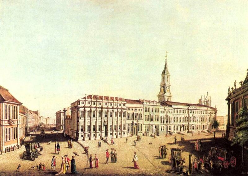 Datei:Schloßstr. 1771, mit Fiakerplatz.jpg