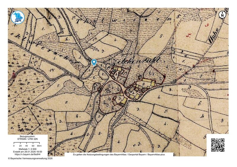 Datei:Zilchenricht Uraufnahme 1834.jpg