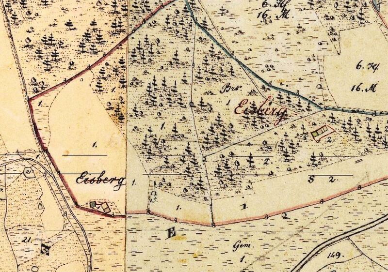 Datei:Uraufnahme Eisberg (Oberviechtach) 1808-1862.jpg