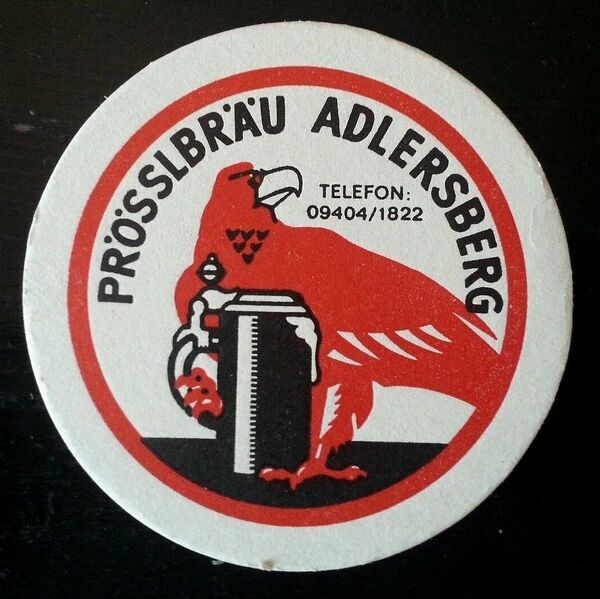 Datei:Bierdeckel - Prösslbräu - Adlersberg.jpg