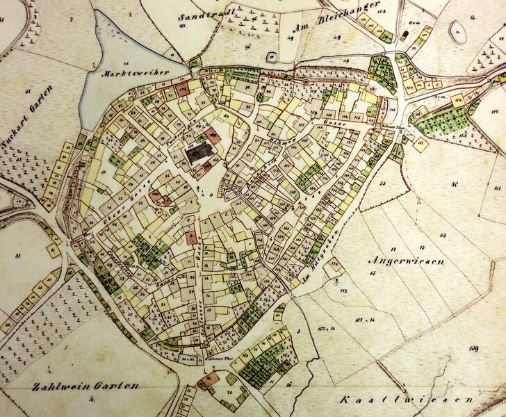 Datei:Oberviechtach Uraufnahme 1835.jpg