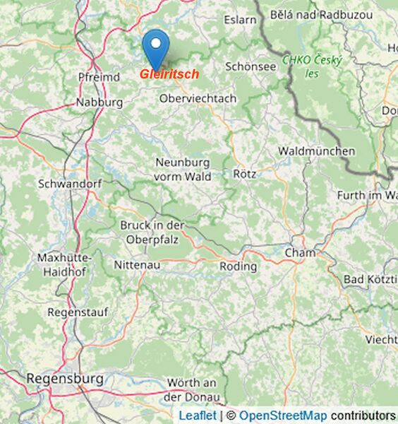 Datei:Gleiritsch Lage Ort Oberpfalz.jpg