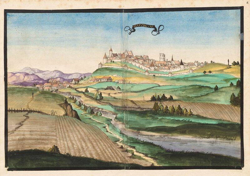 Datei:Nabburg Reisealbun Ottheinrich 1536.jpg