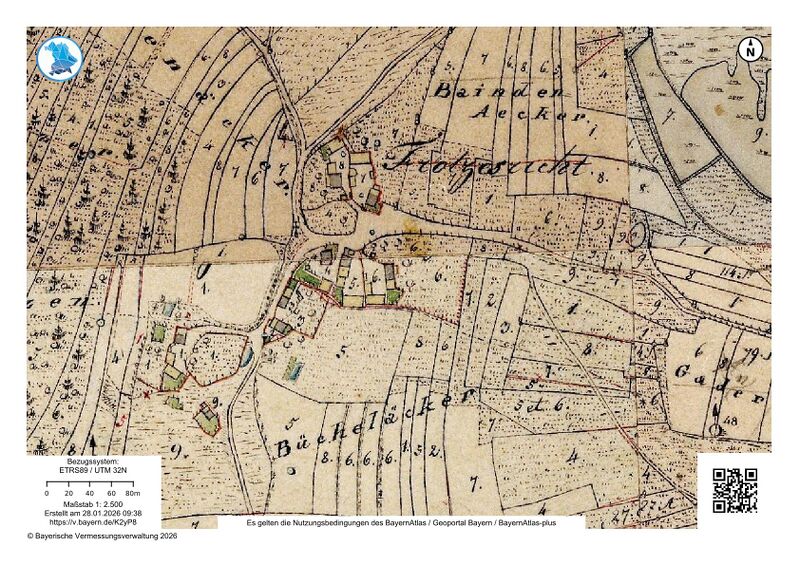 Datei:Frotzersricht Uraufnahme 1834.jpg