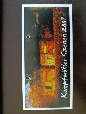 Einladungskarte Kumpfmühler Szenen 2007