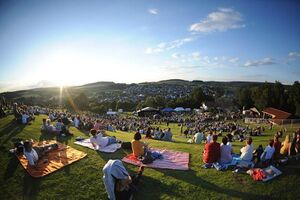Das Freudenberger Open Air 2016 auf dem gelände der Schmie-Alm.