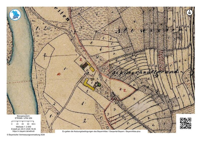 Datei:Schwaig (Schwarzenfeld) Uraufnahme 1835.jpg