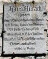 Tafel am Bergfried