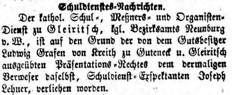 Datei:1867 Regensburger Anzeiger Gleiritsch.jpg