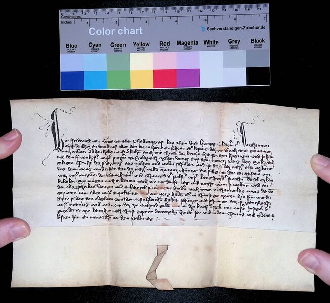 Datei:Stadtarchiv Sulzbach-Rosenberg, Urkunde 32.jpg